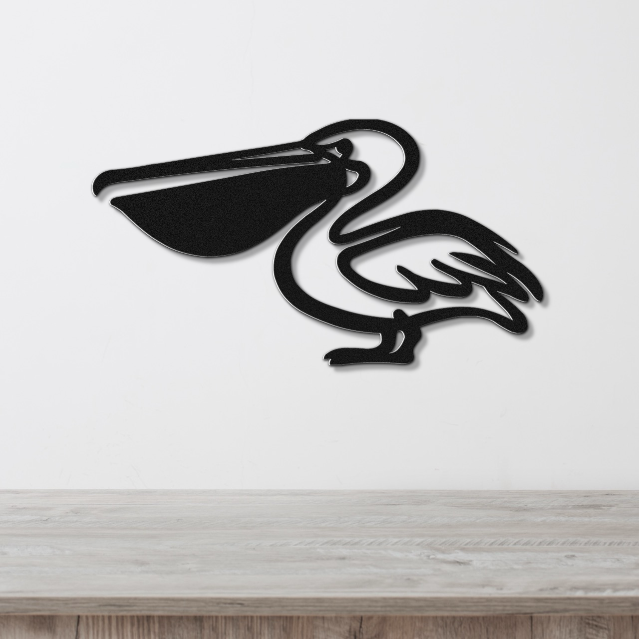 Pelican Metal Wall Art