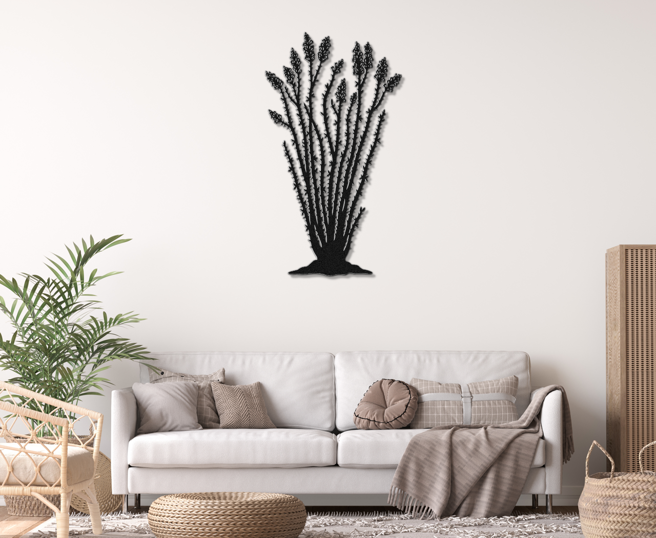 Ocotillo Metal Wall Art