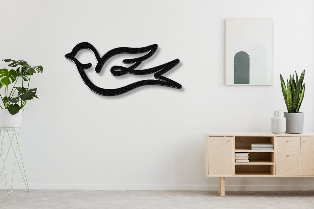 Swallow Bird Metal Wall Art