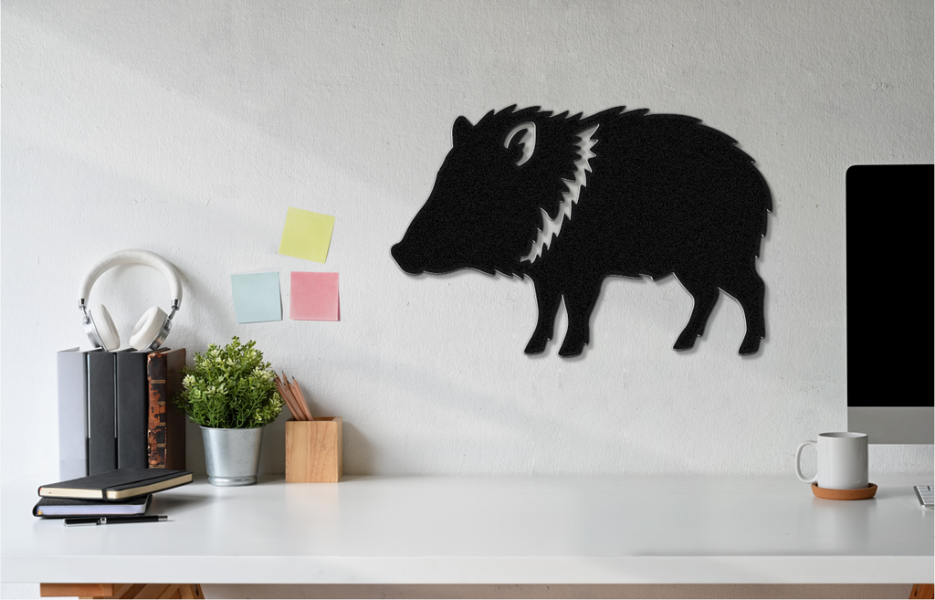 Javelina Metal Wall Art