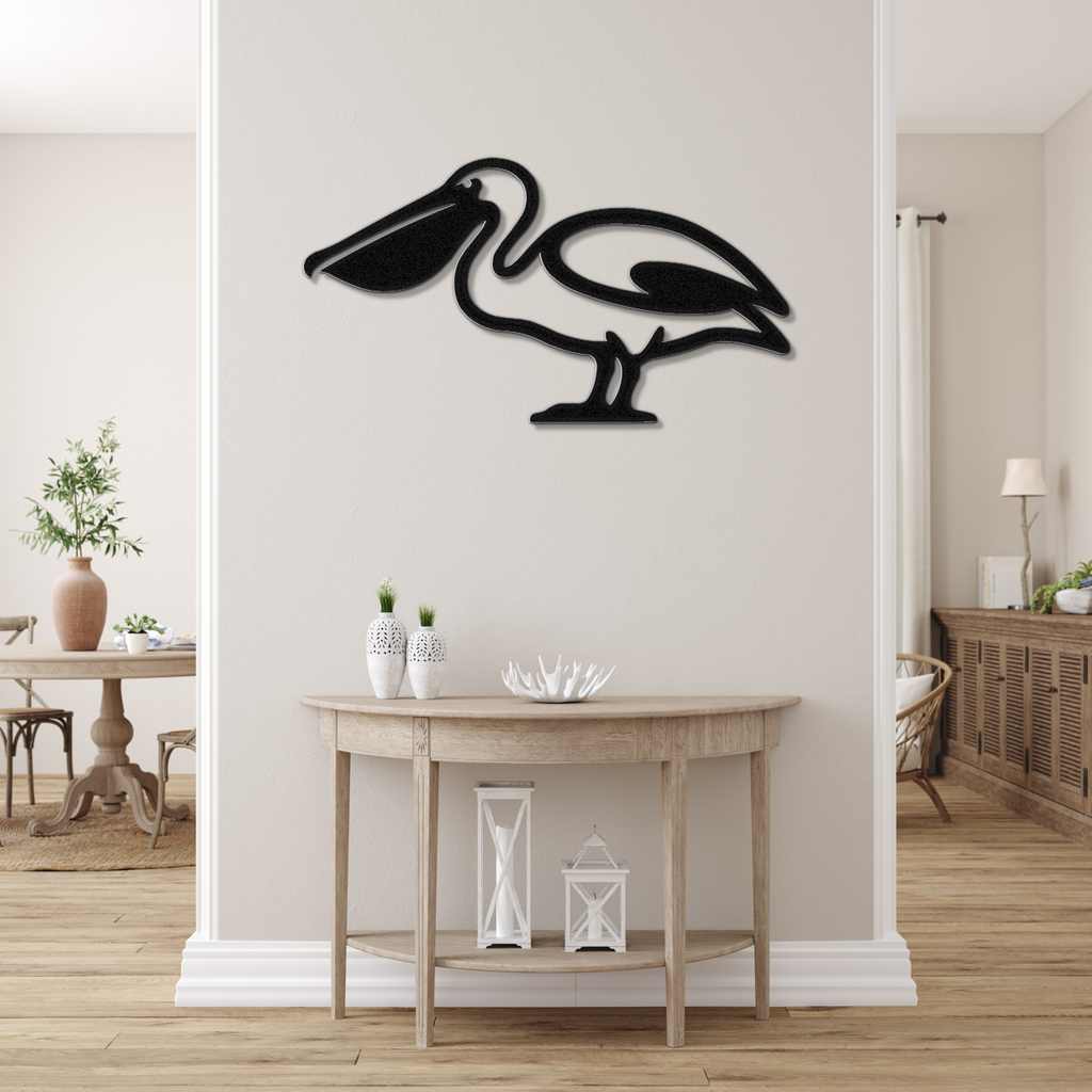 Pelican Metal Wall Art