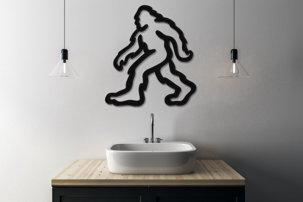 Bigfoot Metal Wall Art