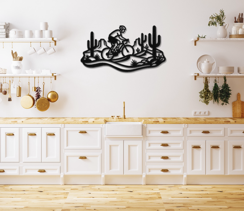 Arizona Cycling Metal Wall Art