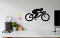 Cycling Metal Wall Art