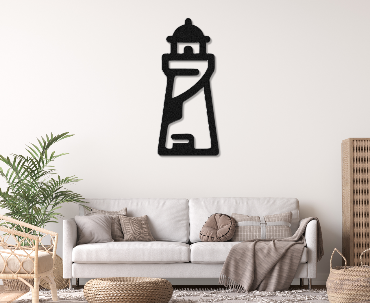 Lighthouse Metal Wall Art