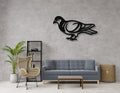 Pigeon Metal Wall Art