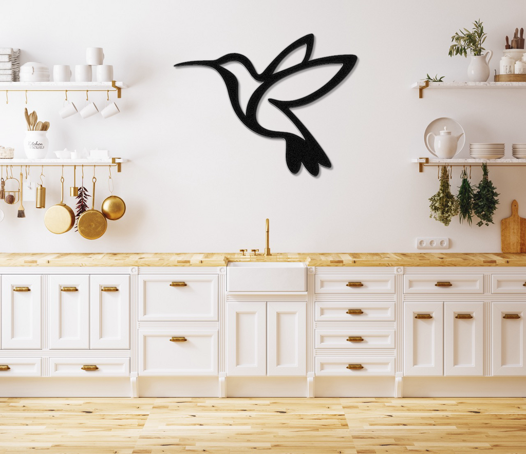 Hummingbird Metal Wall Art