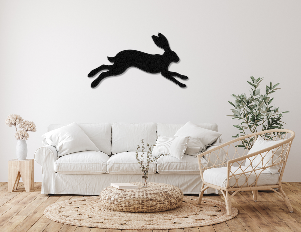 Jackrabbit Metal Wall Art