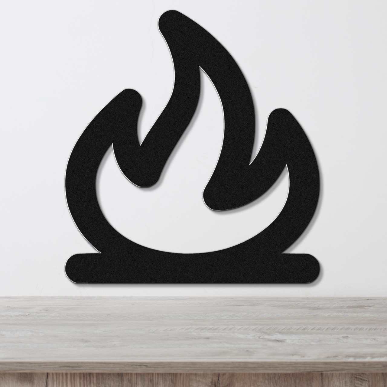 Campfire Metal Wall Art
