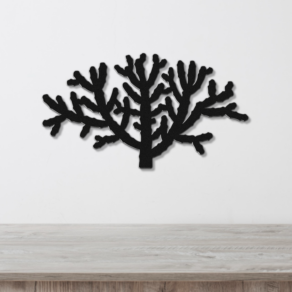 Cholla Cactus Metal Wall Art