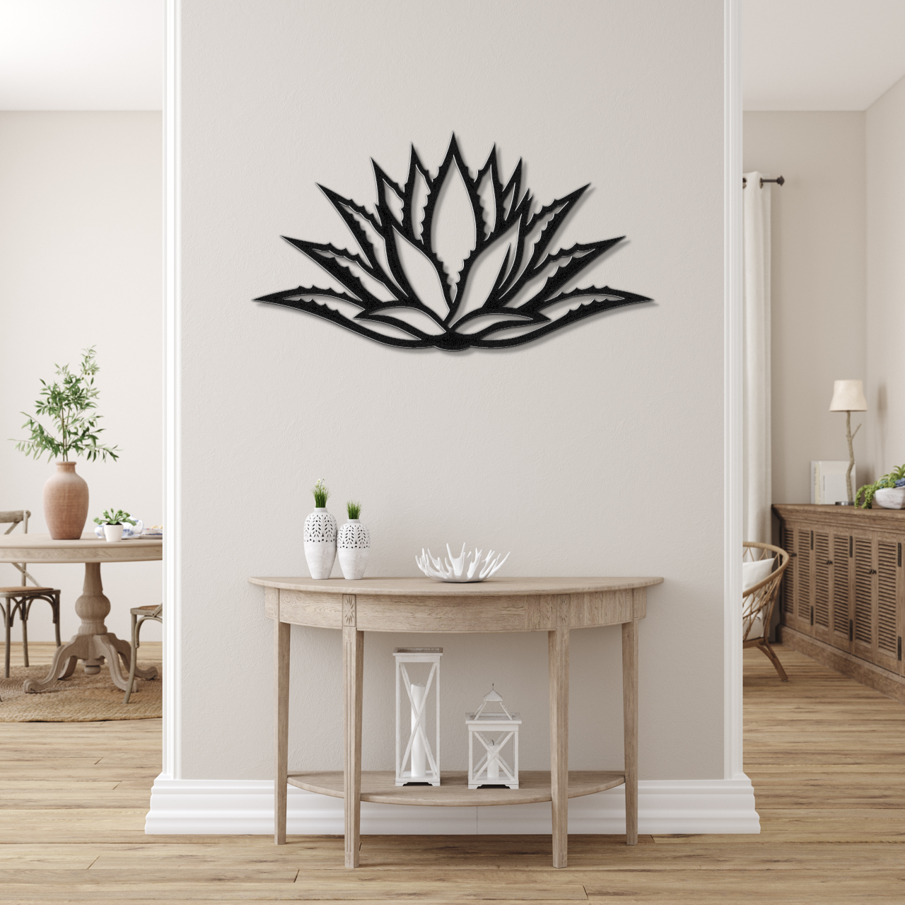 Agave Metal Wall Art