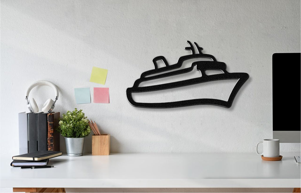 Cruise Ship Metal Wall Art