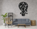 Hot Air Balloon Metal Wall Art