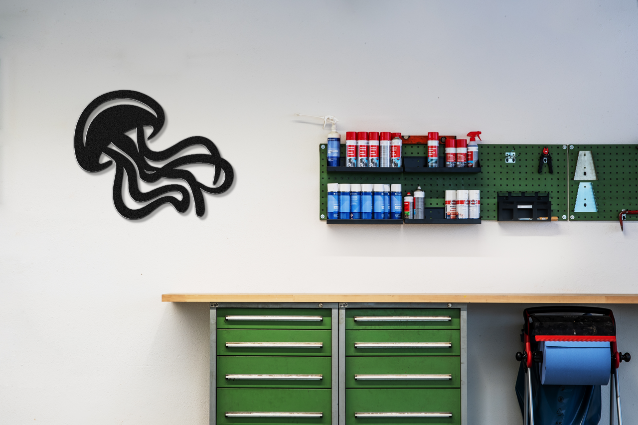 Jellyfish Metal Wall Art