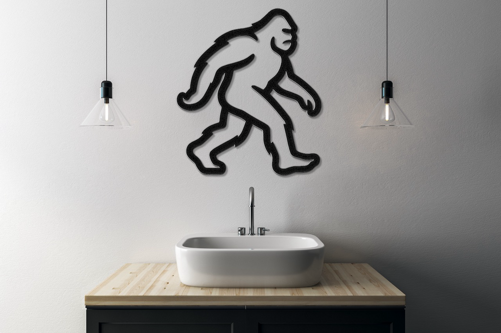 Bigfoot Metal Wall Art