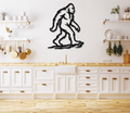 Bigfoot Metal Wall Art
