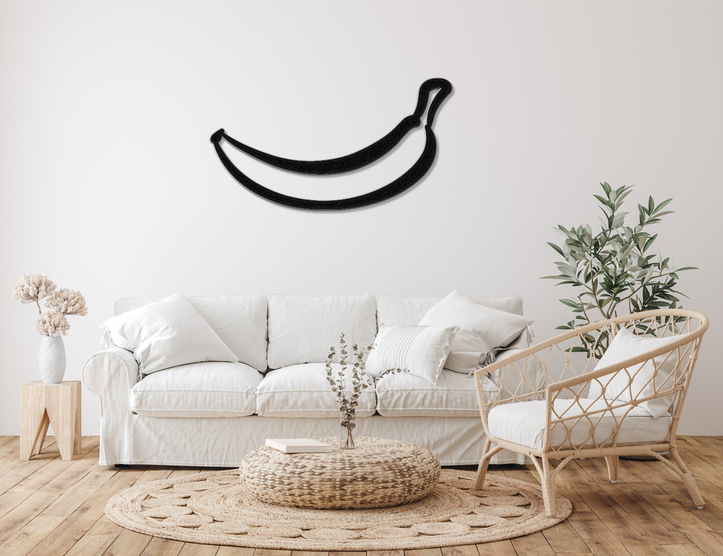 Banana Metal Wall Art