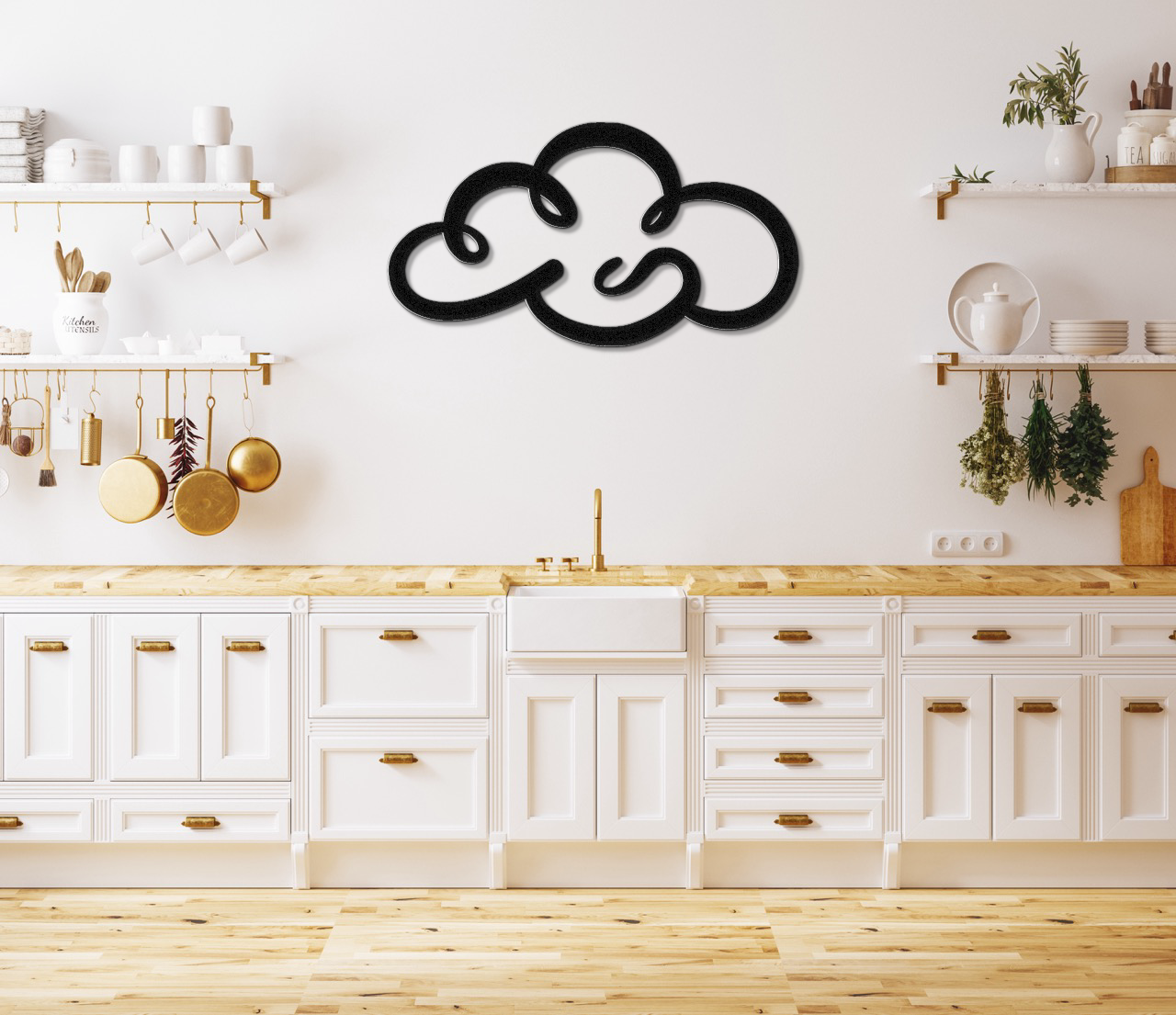 Cloud Metal Wall Art