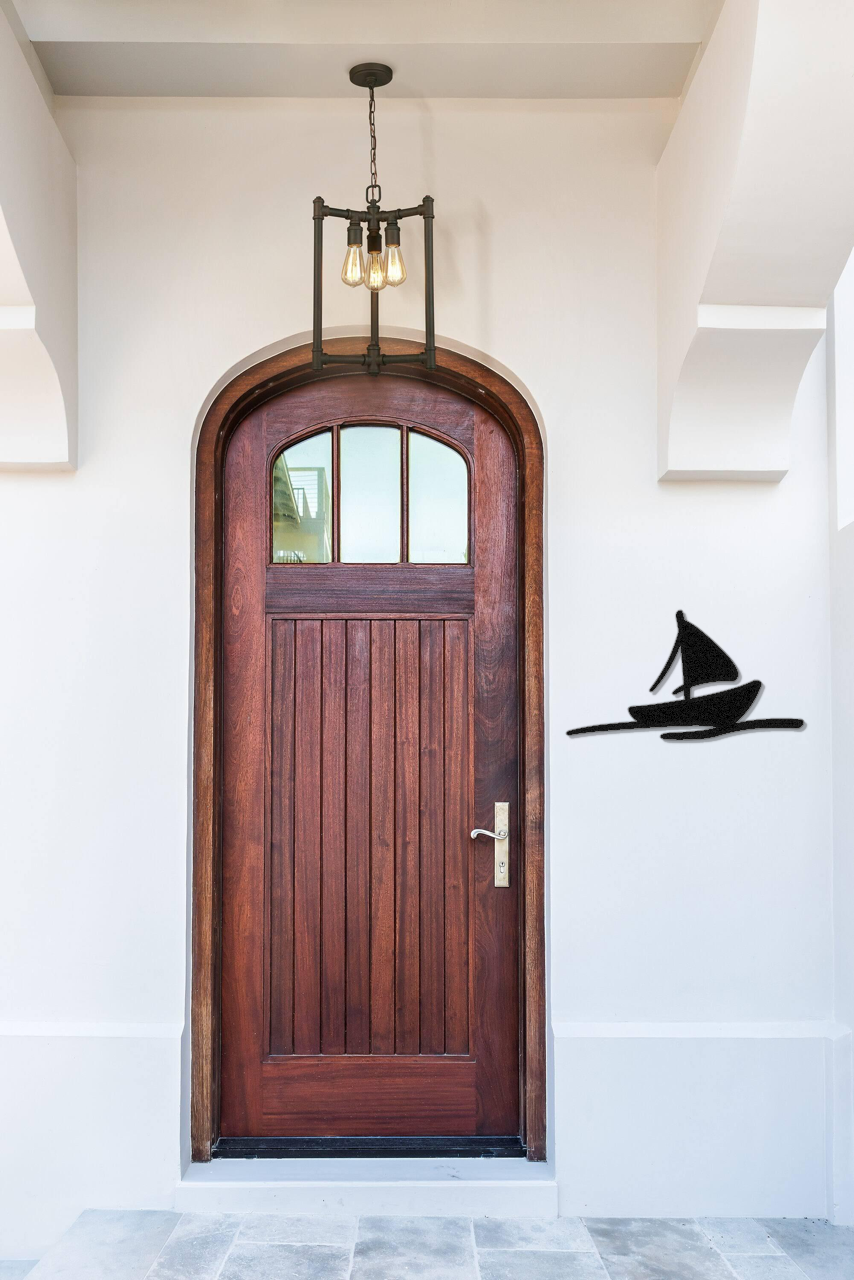 Sailboat Metal Wall Art