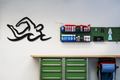 Swimmer Metal Wall Art