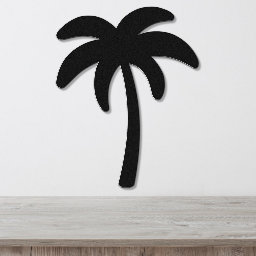 Palm Tree Metal Wall Art