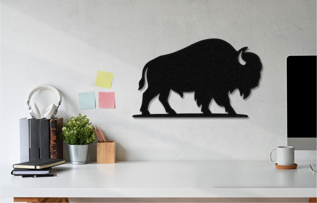 Buffalo Metal Wall Art