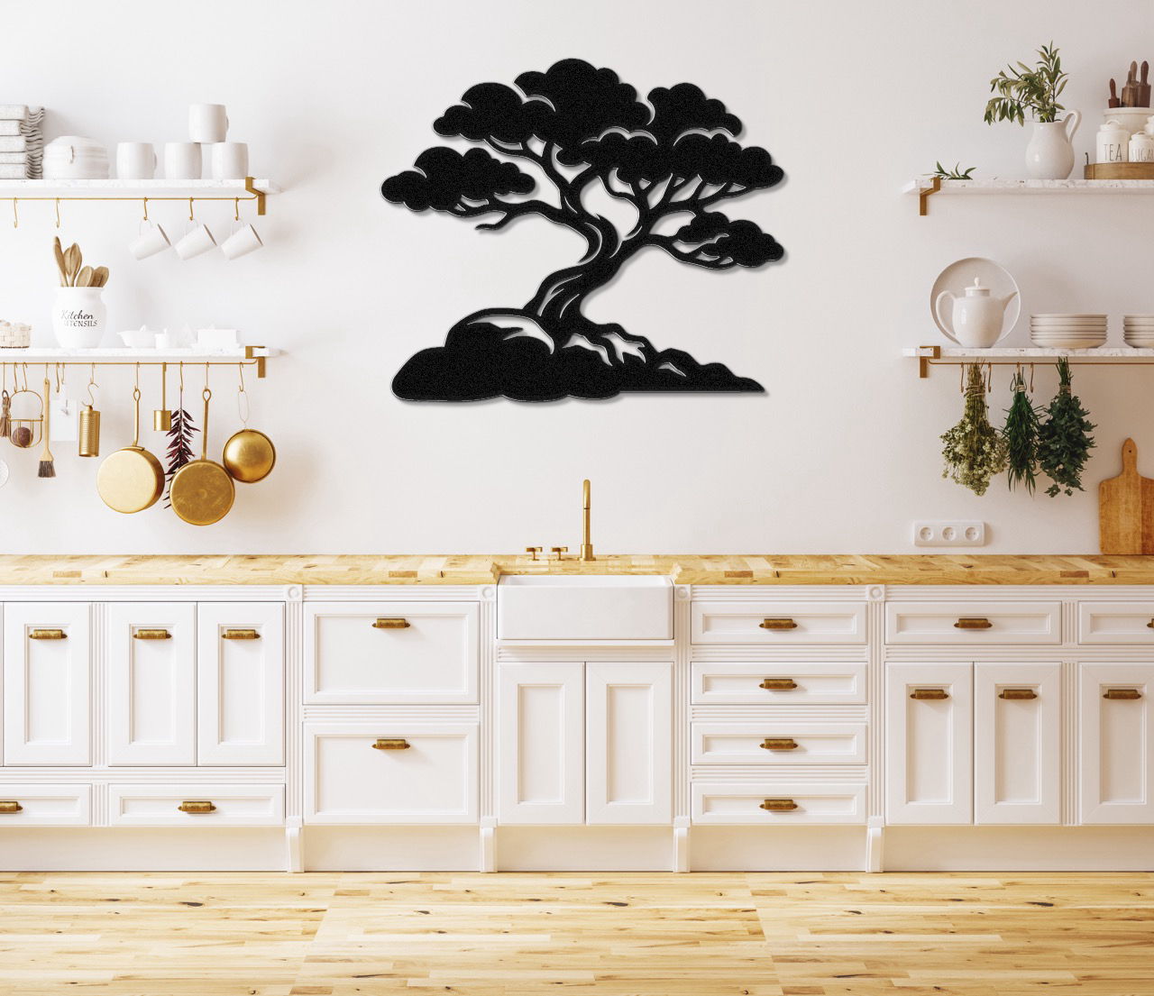 Juniper Tree Metal Wall Art