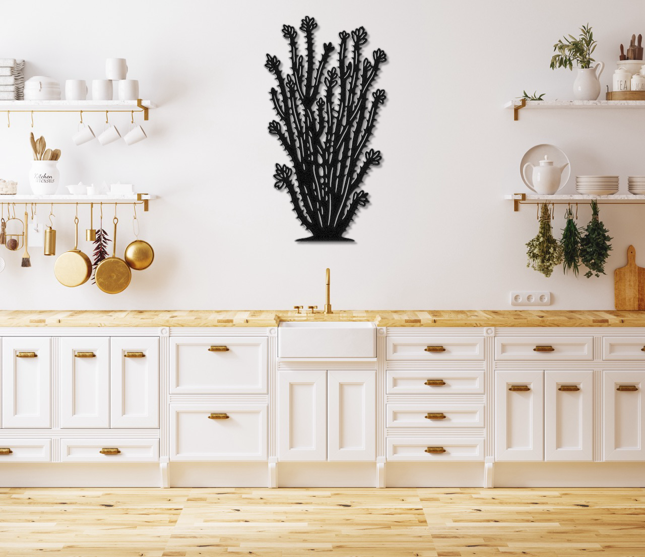 Ocotillo Metal Wall Art