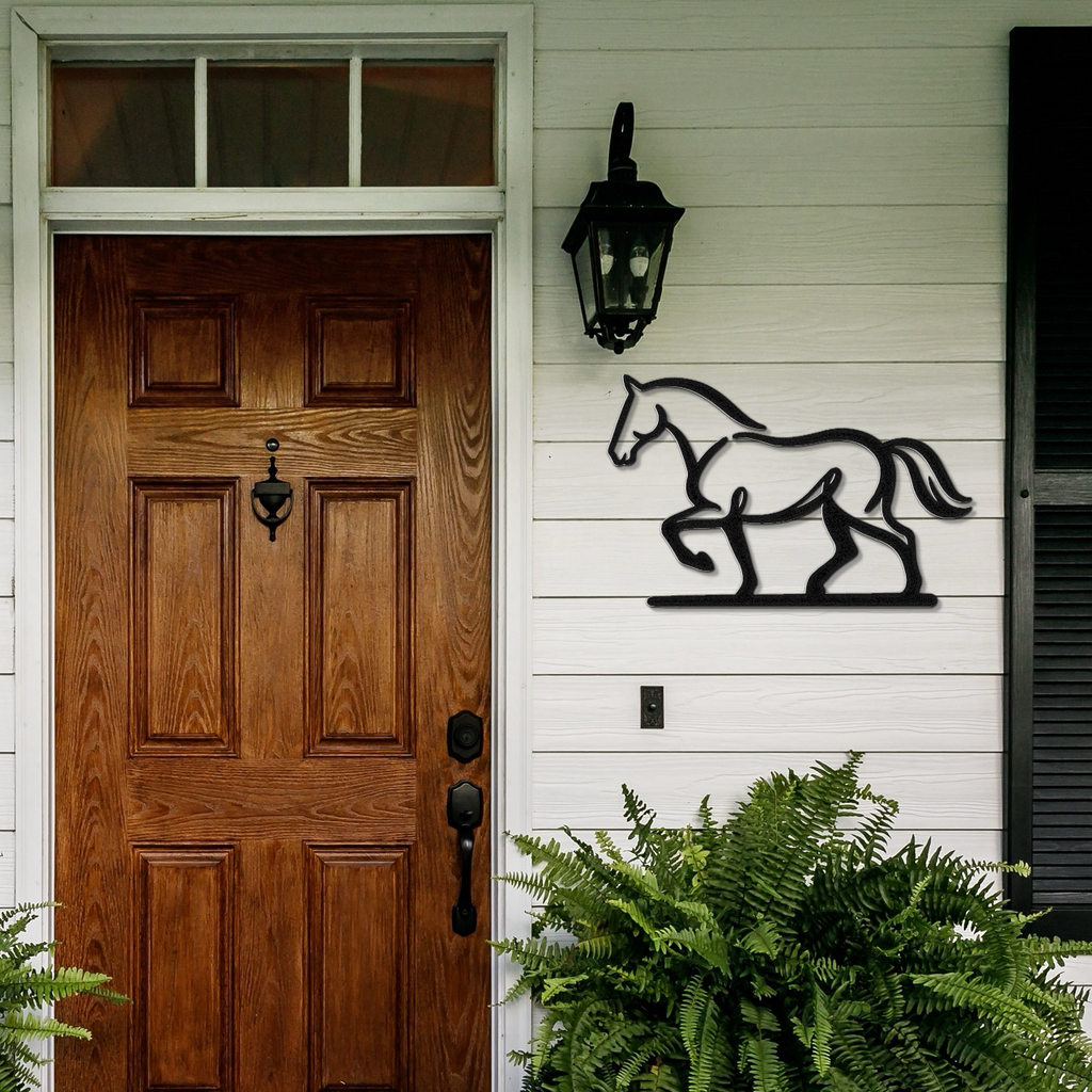 Horse Metal Wall Art