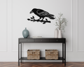Raven Metal Wall Art