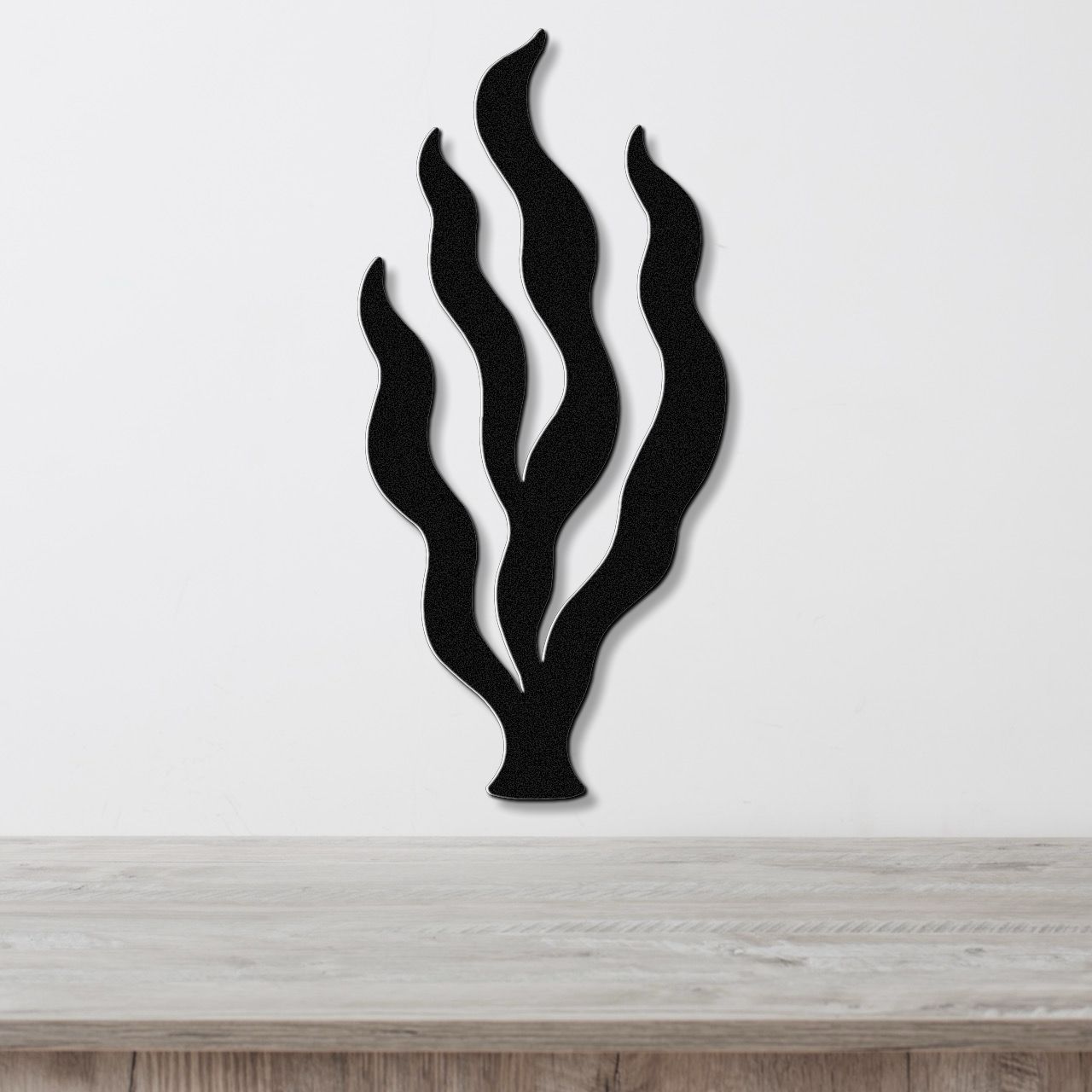 Kelp and Seaweed Metal Wall Art