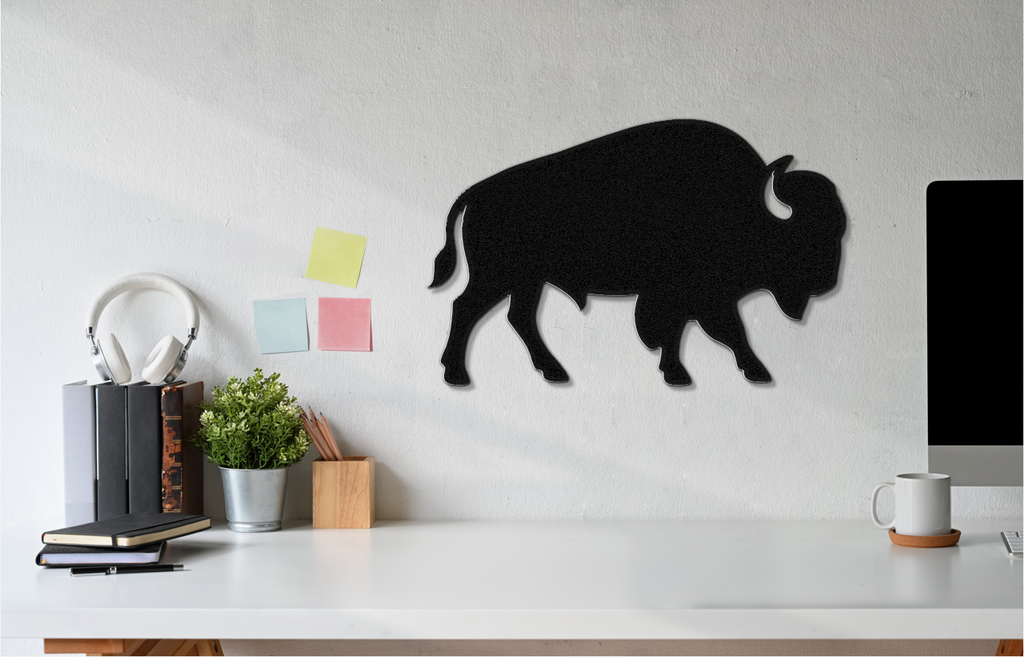 Buffalo Metal Wall Art