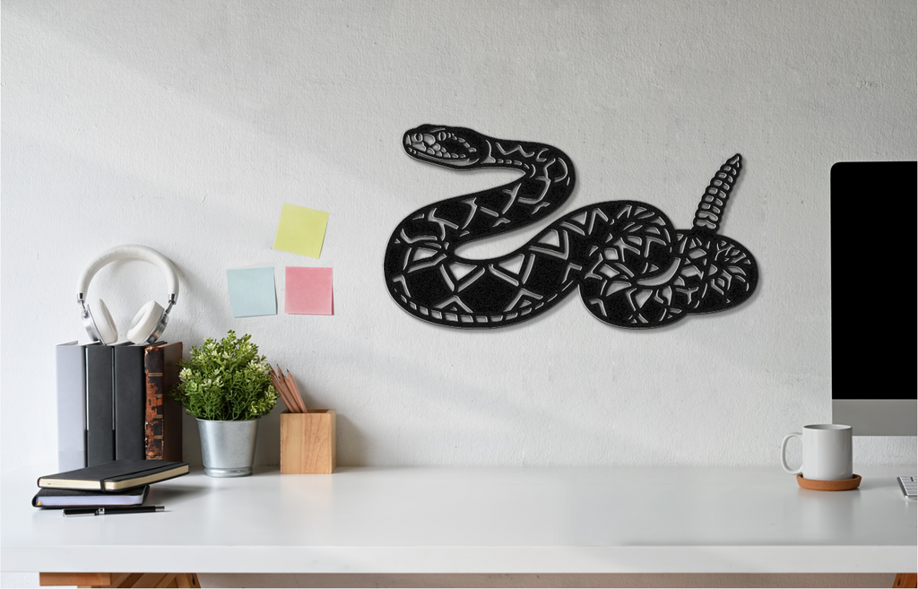 Snake Metal Wall Art