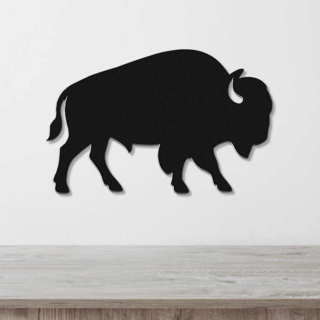 Buffalo Metal Wall Art