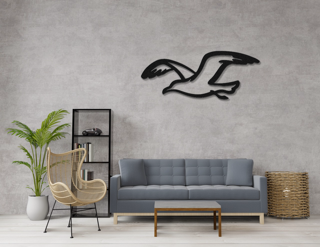 Seagull Metal Wall Art