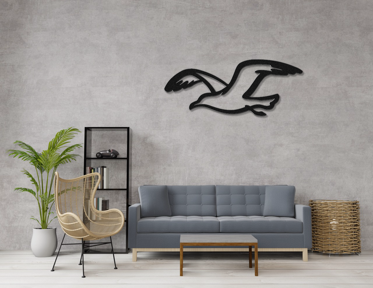 Seagull Metal Wall Art