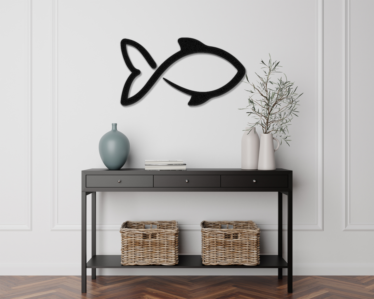 Fish Metal Wall Art