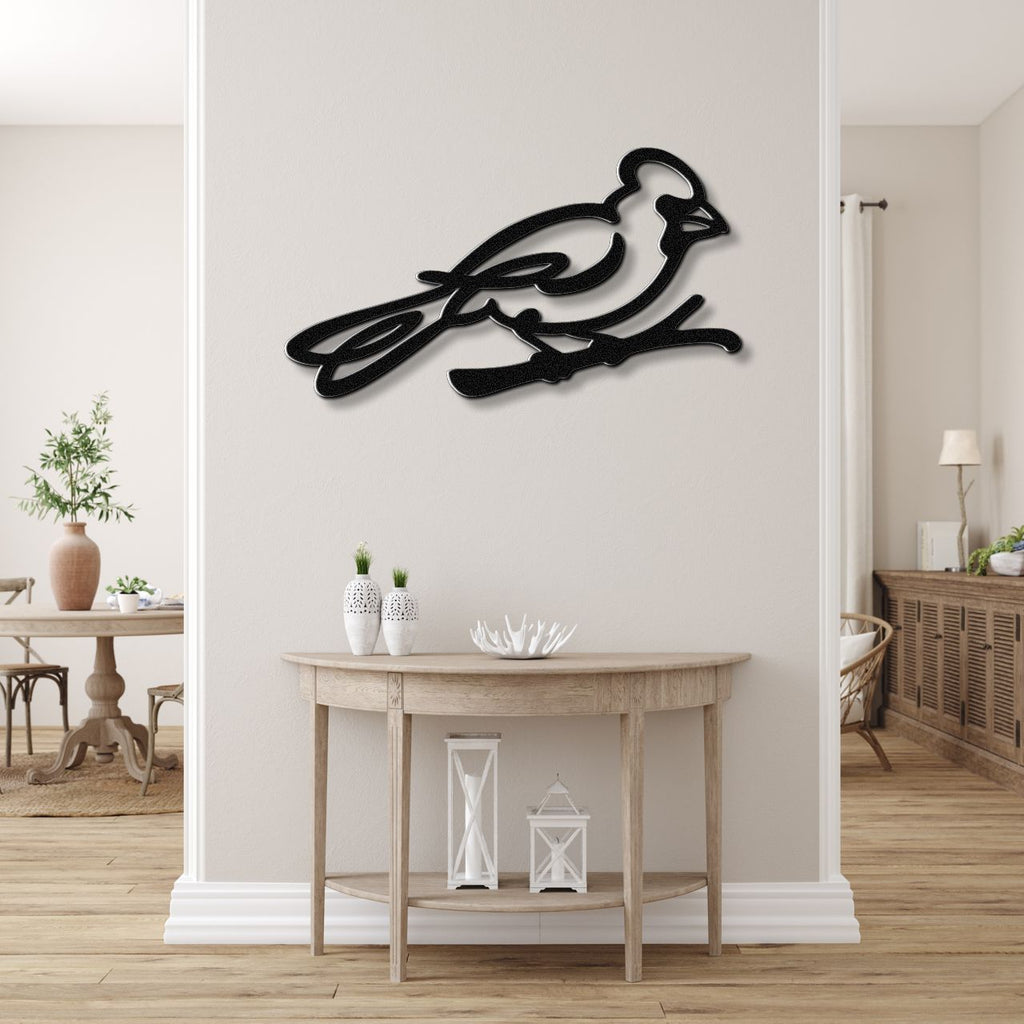 Cardinal Metal Wall Art