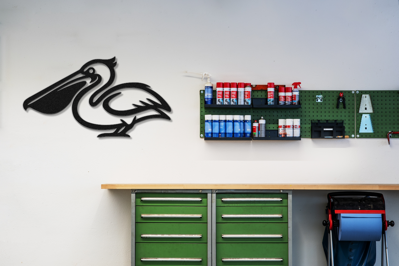 Pelican Metal Wall Art