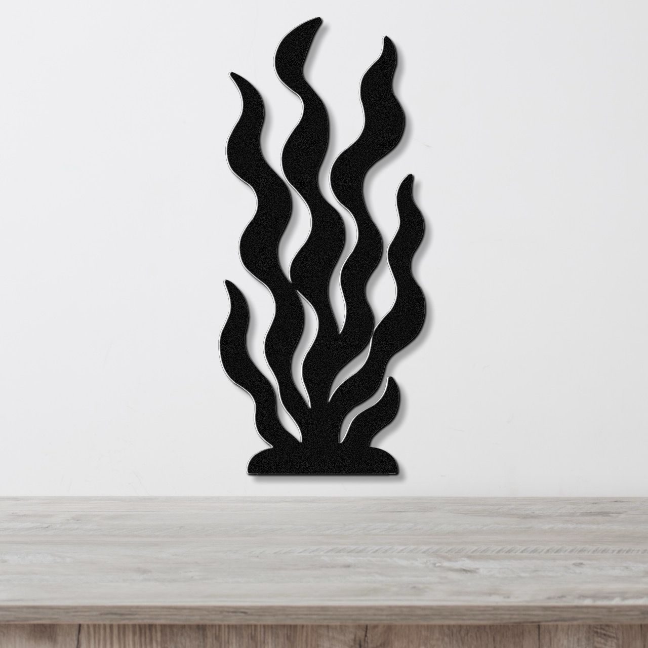 Kelp and Seaweed Metal Wall Art