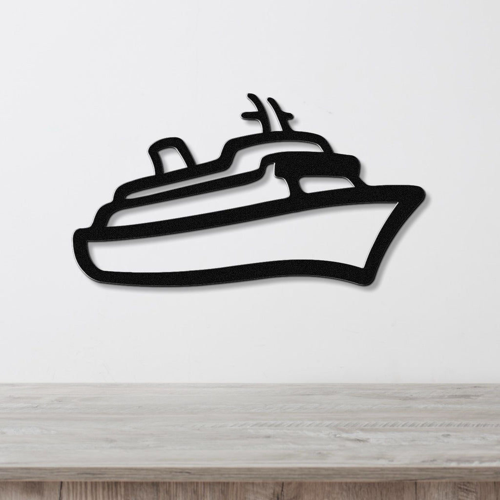 Cruise Ship Metal Wall Art