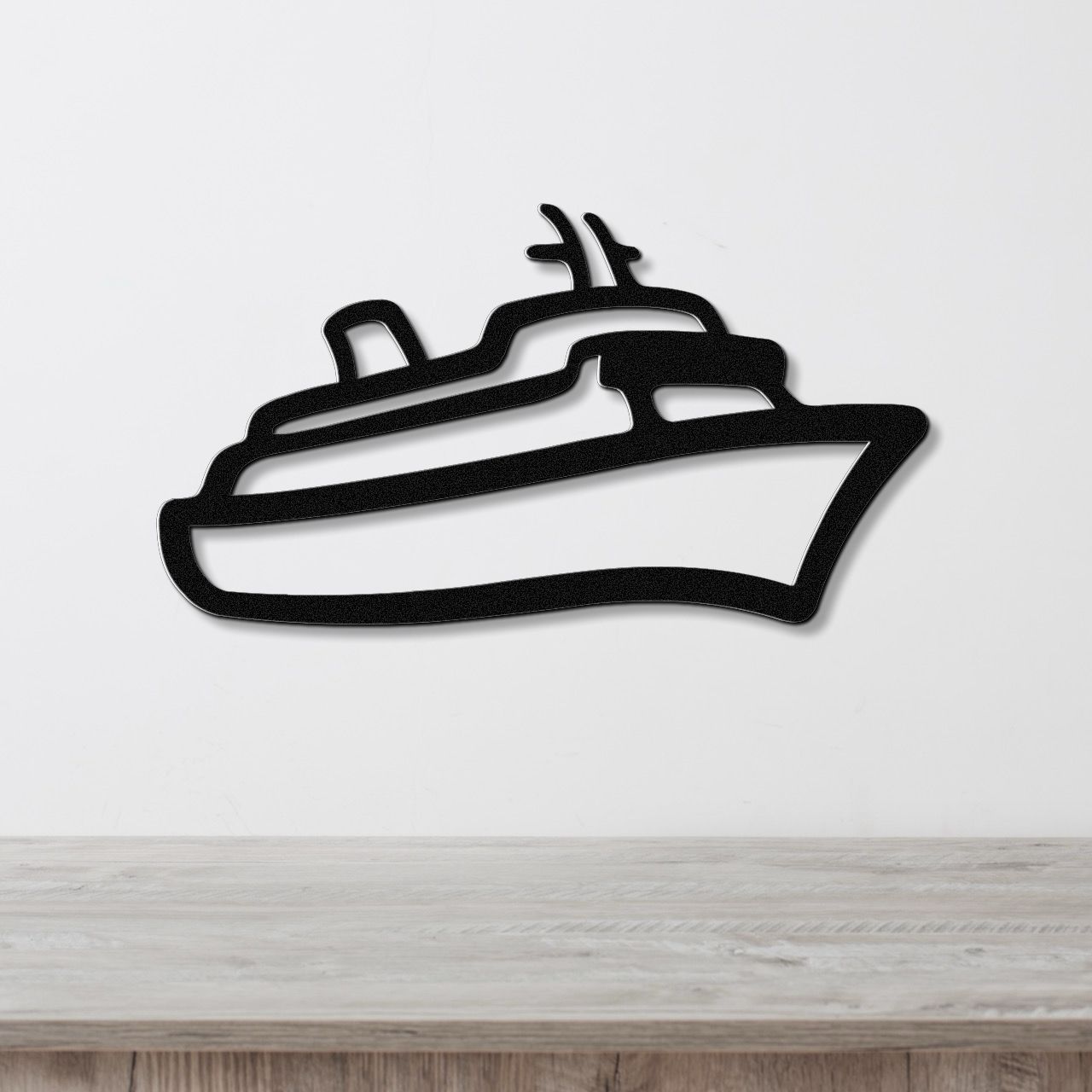 Cruise Ship Metal Wall Art