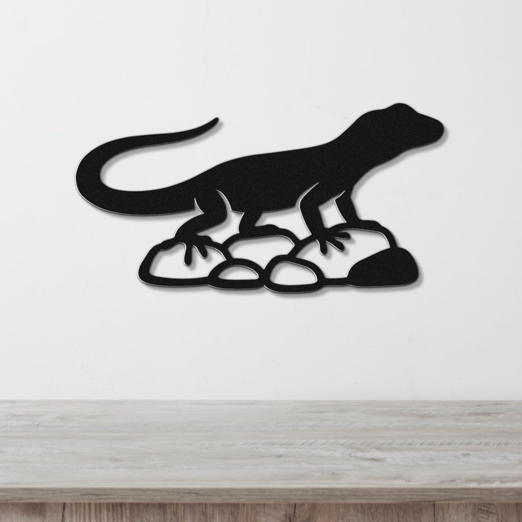 Lizard Metal Wall Art