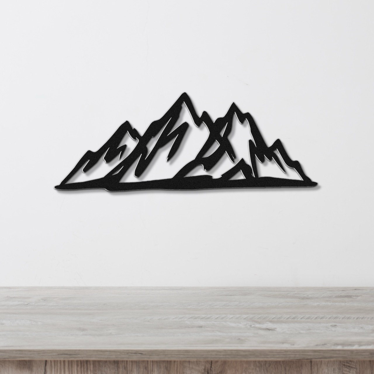 Mountains Metal Wall Art