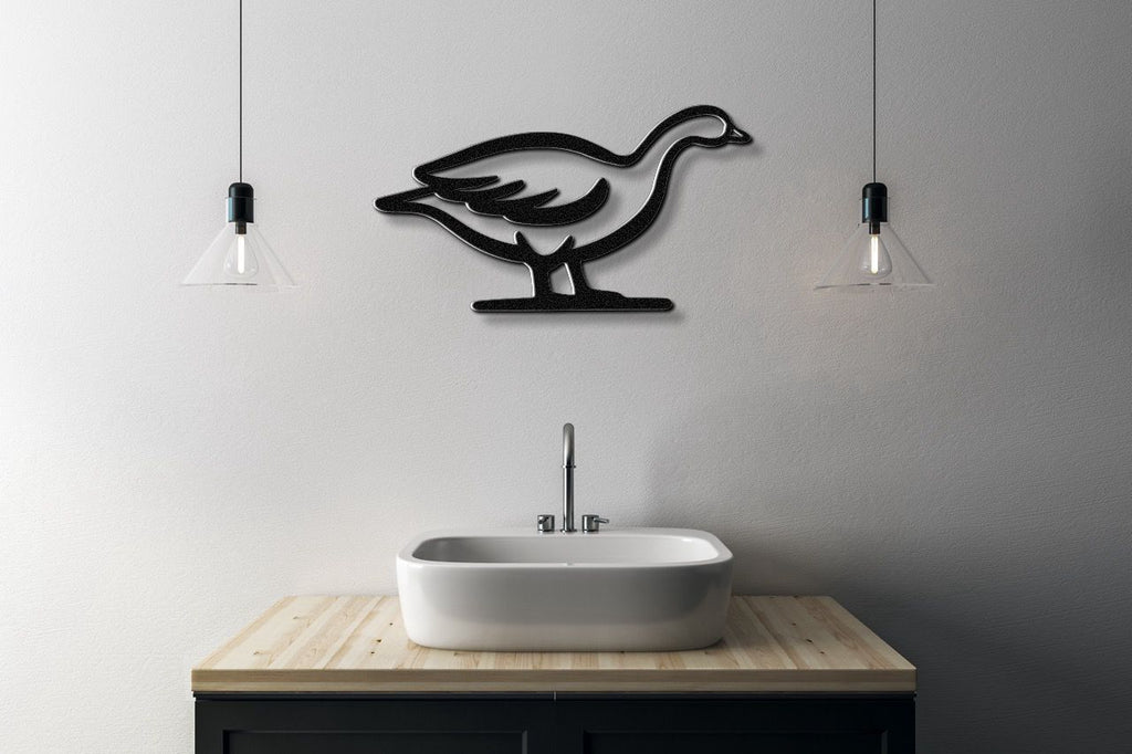 Goose Metal Wall Art
