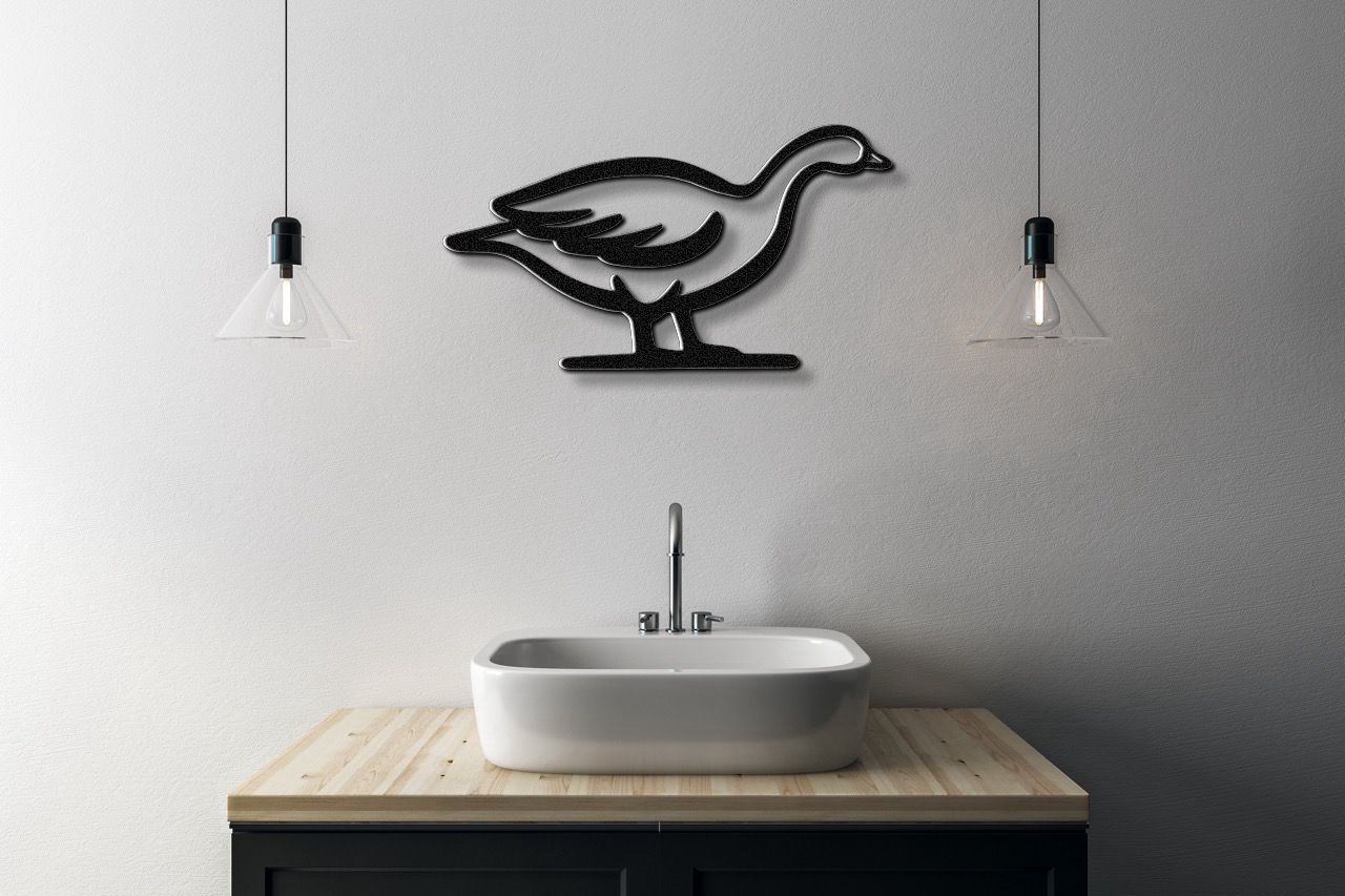 Goose Metal Wall Art