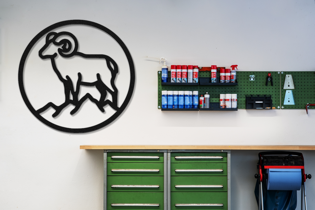 Bighorn Sheep Metal Wall Art