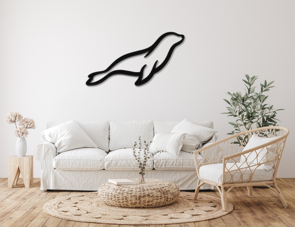 Sea Lion Metal Wall Art
