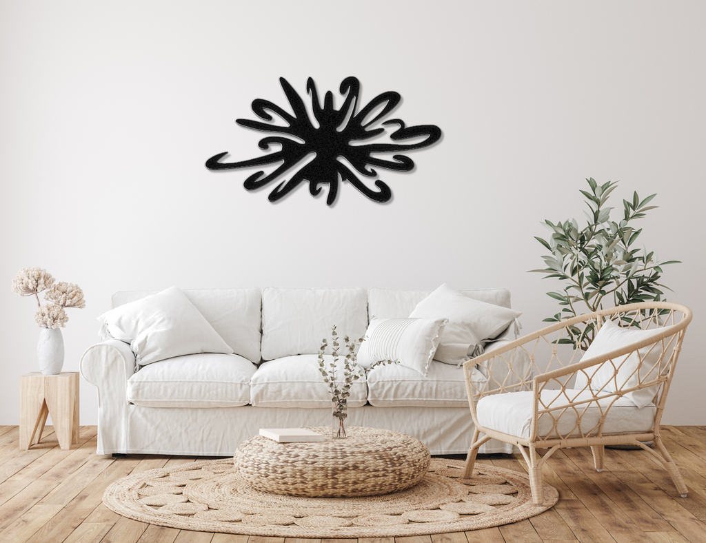 Sea Urchin Metal Wall Art