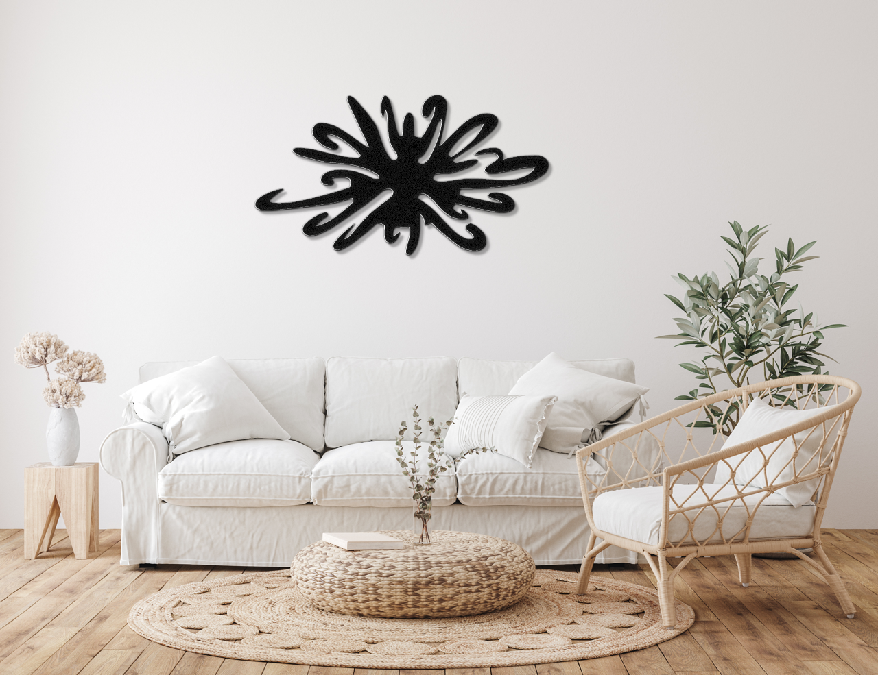 Sea Urchin Metal Wall Art